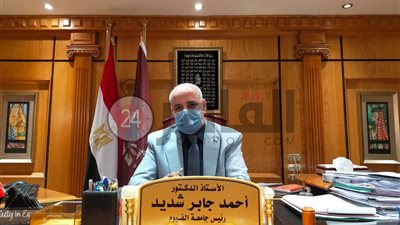 رئيس جامعة الفيوم يكشف احتياطات الأكسجين داخل المستشفيات الجامعية (فيديو)