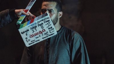 محمد رمضان ينشر صورة جديدة من كواليس تصوير 