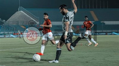 حصون دفاعية وتعادل سلبي في الشوط الأول من مواجهة الأهلي وسيراميكا كليوباترا