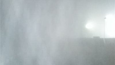 شبورة مائية تغطى طرق ومدن القليوبية.. والمرور يناشد المواطنين بتوخى الحذر (صور) 