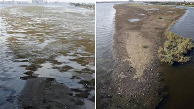 خفض منسوب مياه الشرب بمدينة المحمودية بسبب ارتفاع نسبة الأمونيا بنهر النيل