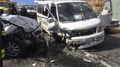 بسبب الشبورة.. إصابة 8 أشخاص في تصادم سيارات بالطريق الإقليمي بالشرقية