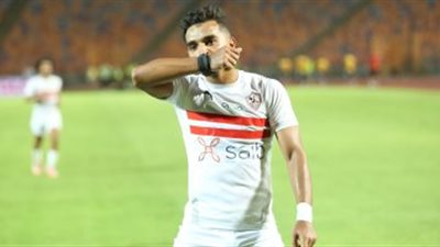 يوسف أوباما يحرز الهدف الأول للزمالك في شباك طلائع الجيش