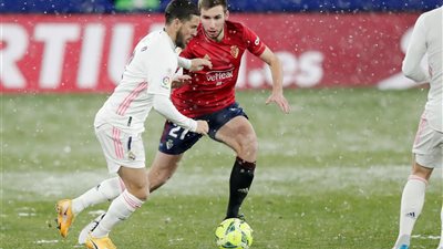 ريال مدريد يسقط فى فخ التعادل أمام أوساسونا فى الدوري الإسباني 