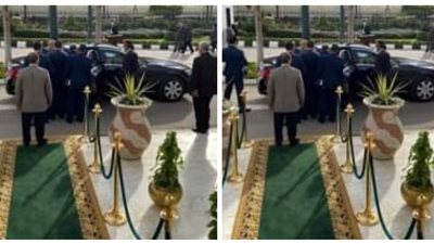 علي ‏عبد العال يغادر مبنى البرلمان بعد أداء اليمين الدستورية 