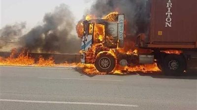 مصرع شخص في انفجار تانك سيارة لنقل المواد البترولية بالدقهلية