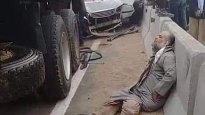 حادث مروع بالطريق الإقليمي وإصابة عدد من السائقين (صور)