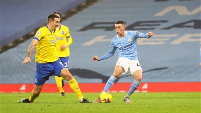 مانشستر سيتي يواصل الزحف نحو قمة البريميرليج ويهزم برايتون بهدف 