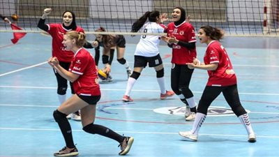 طائرة سيدات الزمالك تواجه الأهلي بالجزيرة 