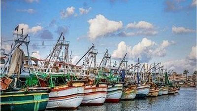 فتح بوغاز عزبة البرج أمام حركة الصيد بعد تحسن الأحوال الجوية