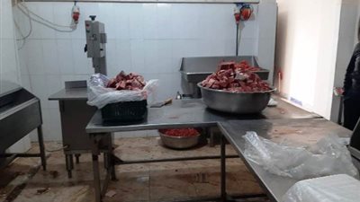 ضبط 3 أطنان دواجن ولحوم وكبدة مجهولة المصدر في محلات جزارة وثلاجة بالشرقية (صور)