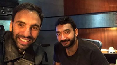 أحمد الشامي يهنئ نادر حمدي عبر 