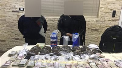 القبض على عاطل يستخدم زوجة ابنه في ترويج الاستروكس بحلوان