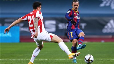 أتلتيك بلباو يجبر برشلونة على الأشواط الإضافية في السوبر الإسباني