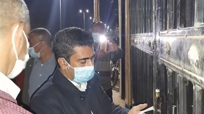 تشميع قاعة أفراح وضبط 7 أفراد بدون كمامة في الأقصر