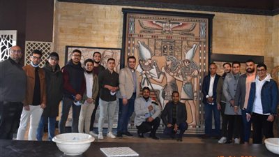 وزارة الهجرة تنظم زيارة إلى مدينة وجامعة الجلالة لوفد من الدارسين المصريين بأوكرانيا (صور)