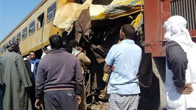 حادث قطار أبو الخاوي.. الحبس 3 سنوات للمشرف الفني بغرفة السكة الحديد وبراءة السائقين