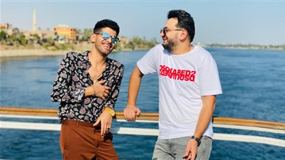 حمدي الميرغني يشارك الجمهور بصور من كواليس فيلم 