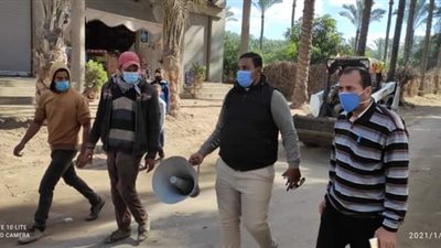 لإزعاجها للمرضى.. ضبط مكبرات صوت وتحرير 20 محضر عدم ارتداء كمامة بكفر البطيخ