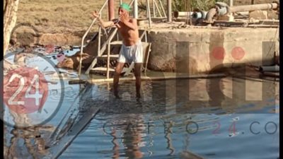 مدافن العطواني بإدفو تغرق بمياه الصرف الصحي.. والأهالي: 