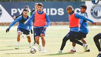 بيراميدز يخوض مرانه الأخير قبل مواجهة سموحة (صور)