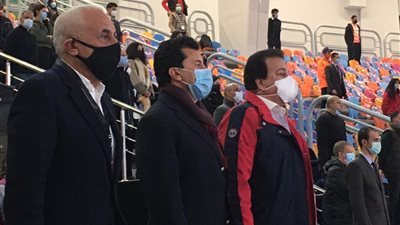 وزير الشباب والرياضة يهنئ منتخب اليد بعد الفوز على بيلاروسيا