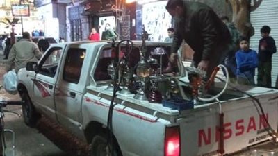 غلق 9 مقاهٍ ومصادرة 66 