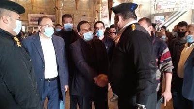 رئيس السكة الحديد يتابع سير العمل ويهنئ رجال الشرطة بعيدهم التاسع والستون