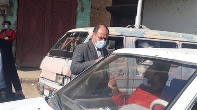 غرامة فورية لـ30 مواطنًا في مغاغة لعدم ارتداء الكمامات