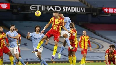 9 أرقام من مواجهة مانشستر سيتي ووست بروميتش قبل مباراة الليلة