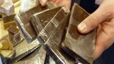 ضبط 150 طربة حشيش بحوزة 4 عناصر إجرامية بالبحيرة