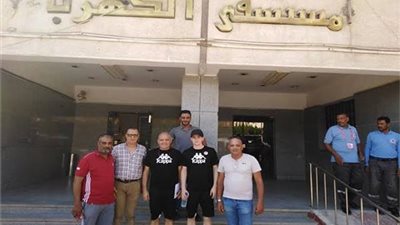 إغلاق قسم العزل بمستشفى كهرباء القناة 