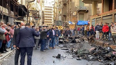 كارثة التوفيقية.. ننشر صورة المتهم بإشعال النيران في 22 محلًّا بسبب الانتقام