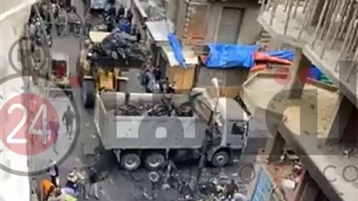 شاهد.. القصة الكاملة لكارثة حريق سوق التوفيقية