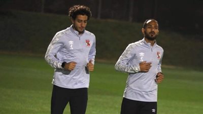 الأهلي في المونديال.. سليمان وهاني يستكملان برنامجهما التأهيلي