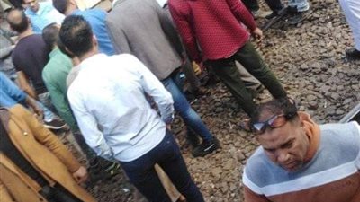 مصرع شخص أثناء عبوره أحد رصيف محطة قطار شبرا الخيمة