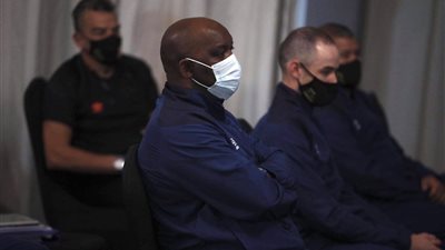 موسيماني يعقد محاضرة بالفيديو مع لاعبي الأهلي استعدادًا لمواجهة الدحيل القطري