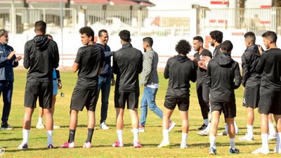 محمد أوناجم يودع زملاءه في الزمالك (صور)