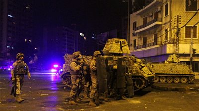 مواجهات بين متظاهرين وقوات الأمن اللبنانية بساحة النور في طرابلس