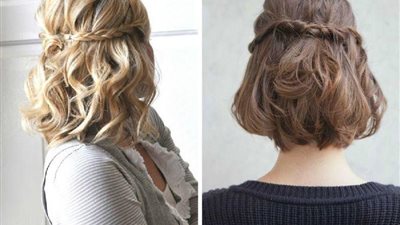 تعرفي على أفضل التسريحات التي تناسب الشعر القصير والكثيف