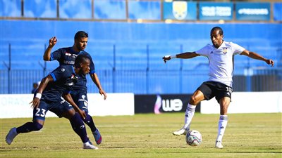 الشوط الأول.. الإنتاج الحربي يتقدم على الجونة في الدوري