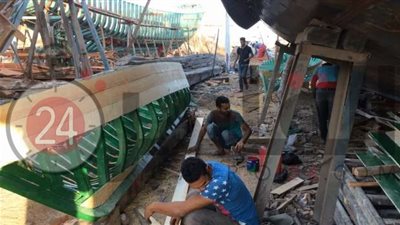 صناعة السفن.. رحلة تشهد على تاريخ دمياط (صور)