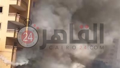 10 صور ترصد حريق الدائري بعقار الهرم بعد انطفاء النيران