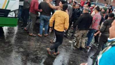 بعد توقفها نصف ساعة.. عودة الحركة المرورية بطريق 