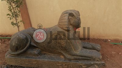 تفاصيل جديدة في قضية ضبط تمثال شبيه أبو الهول بالإسماعيلية (صور)