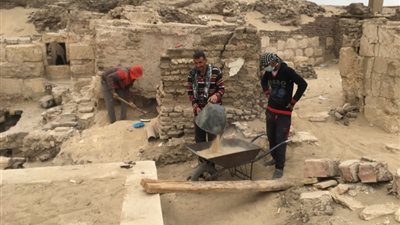 انتهاء عمل البعثة الأثرية بمشروع الكشف عن معبد أتريبس بسوهاج