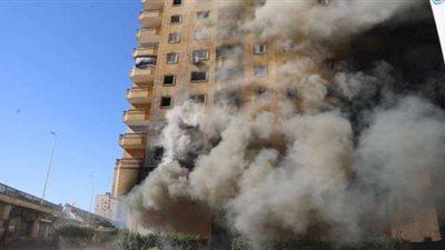 النيابة الإدارية تأمر بسرعة هدم عقار الدائري المحترق
