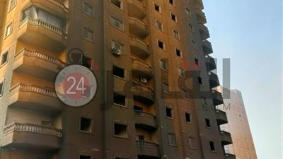 فرض كردون أمني.. لقطات من عقار الدائري قبل هدمه (صور وفيديو)