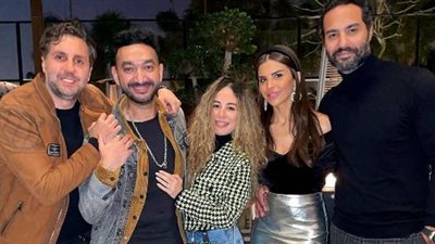 الموزع نادر حمدي يهنئ زوجة كريم فهمي بمناسبة عيد ميلادها (صورة)