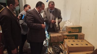 ضبط 10 أطنان من اللحوم والدواجن والأسماك الفاسدة بأسيوط